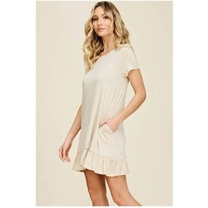 🎉HP🎉Women's Bottom Ruffle Dress